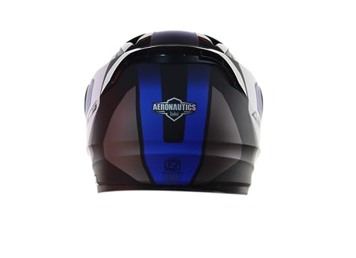 Image of Steelbird SA-1 Aeronautics ISI Certified Full Face Helmet for Men and Women