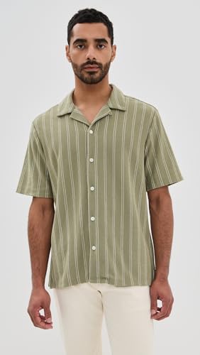 Madewell Men's Nubby Easy Camp Collar Shirt2