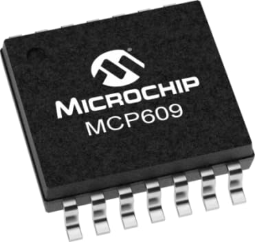 Microchip Technology, MCP609T-I/ST, CMOS Amplifier 4 Circuit Rail-to-Rail 14-TSSOP (10 Item/s)
