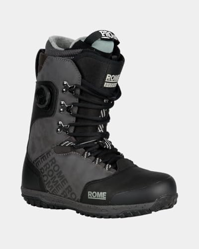Rome Mens Bodega Hybrid Boa Hybrid Boa Snowboard Boots - 2024/2025 Black | 11.5
