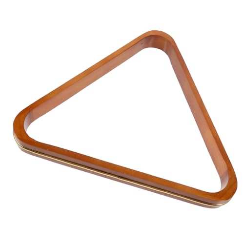 KICHOUSE Pool Table Triangle Rack Mini Snooker Billiard Balls Holder Billiards Accessories Set