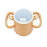 Maddak Artho Easy-to-Grasp Thumbs-Up Lightweight Drinking Cup with Lid (745720001)