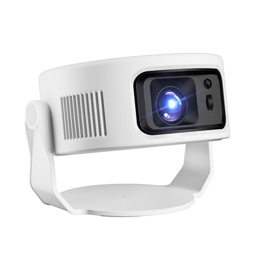 Philoent �v���W�F�N�^�[ �ƒ�p ���^ �yGoogle TV���ځ�1080P 8K�Ή���HDR���_�C�i�~�b�N�掿��1400Ansi �z HiFi�X�s�[�J�[���� 270°��] �V�� �É� 0.5M�Z�������e WiFi6 Bluetooth5.4 35