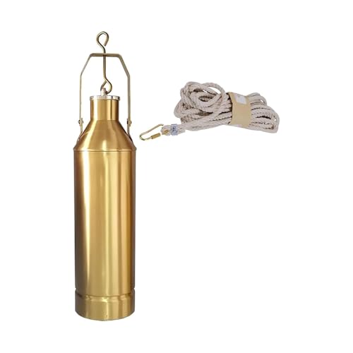 Réservoir d'échantillonnage d'huile en cuivre pur avec corde robuste - 2