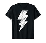 Lightning Bolt Graphic Tee for Men Women and Kids Tees Tops T-Shirt
