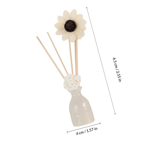 Set Difusor de Aromaterapia sin Fuego con Varillas de Ratán y Portacerámica, Lavanda miniatura 2