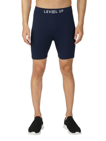 Image of Tights for Men's Skin Tight Shorts for Gym, Running, Cycling, Swimming, Basketball, Cricket, Yoga, Football, Tennis, Badminton & Many More Sports