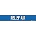 Brady 7240-1, 90267 Self-Sticking Vinyl Pipe Marker, (Pack of 50 Cards)