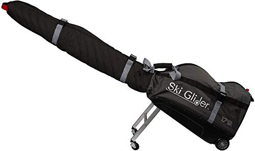 Sun Mountain Transportväska För Skidor Med Tillbehör, Svart/Röd
