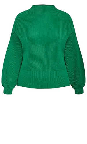Image of City Chic Women's Plus Size Sweater - Angel Sleeve