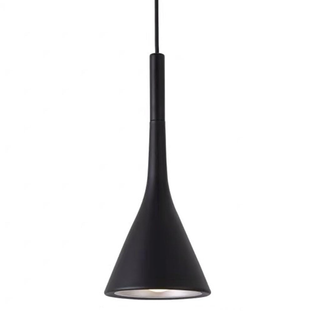 Elegant Creative Pendant Lights Danish Industrial E27 Base Ceiling Chandeliers Minimalist Nordic Lighting Fixture Bohemian Modern Atmospheric Hanging Lamp For Bedroom Hallway Living Room(Black)