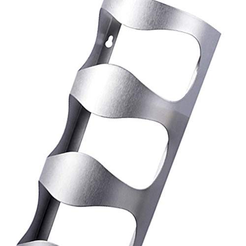 Soporte para Botellas de Vino de Pared Acero Inoxidable miniatura 4