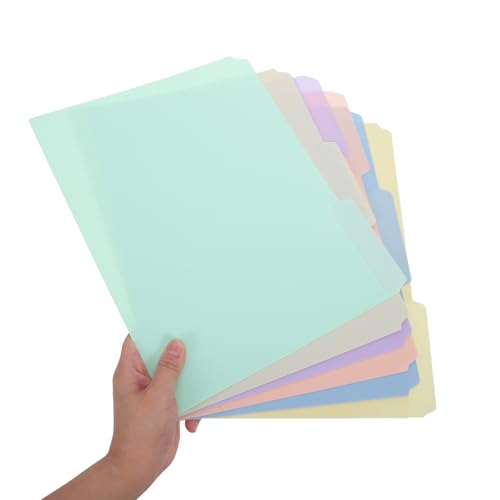 Dossier manille plastique premium 1/3 cut pour une organisation professionnelle