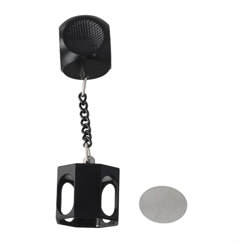 Oniissy Billard-Kreidehalter mit Queue-Spitze, Kegelwerkzeug, Aluminiumlegierung, Pool-Kreidekoffer für Snooker-Queues, kompakt, 105 x 30 mm, praktisches Zubehör für Billard