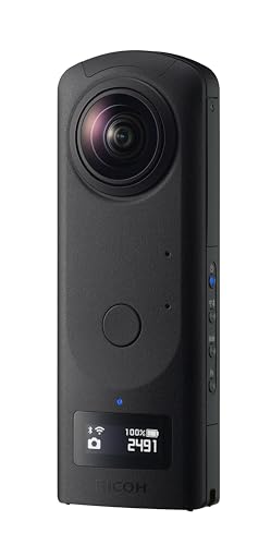 Image of Bundle of RICOH Theta Z1 51GB Black 360 Camera, and TH-3 Hard Case