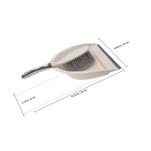 LIGIGWASH Mini Besen und Kehrschaufel Set mit Steifen Borsten für Effektive Reinigung von Haustierhaaren und Schmutz Platzsparend und Tragbar für Boden Desktop und Kleine Räume – Bild 3