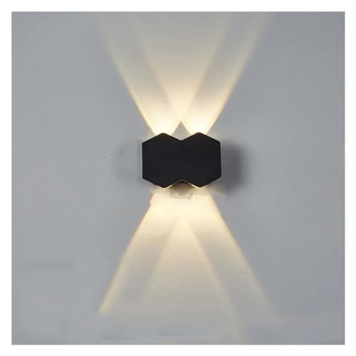 Lámpara de pared LED iluminación exterior impermeable moderna para accesos y muros 2