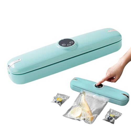 Gacqpli Conservatore Alimenti - Automatici Per Sigillare Sottovuoto | Sigillatore Sacchetti Portatile,Per Cucina E Casa E Congelatore E Spuntini E Pasti E Cibi Secchi E Umidi E Imballaggio E