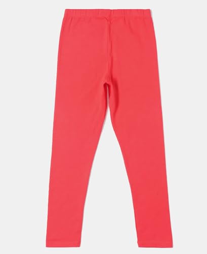 Image of Jockey Girl's High Rise UG08 Super Combed Cotton Elastane Stretch Slim Fit Leggings (Prints May Vary)