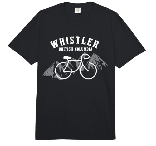 Whistler Vancouver BC Biking Graphic T-Shirt