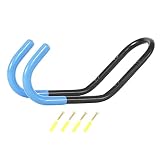 DECOMELODY Soporte Firmemente para Pared Bicicletas Metal de Función de Exhibición y Cuelga Adecuado para Garaje Showroom