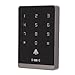 Keypad T Access Control System, ID Card Reader with Back and Door, L Storage for 1600 Cards, ABS Industrial Grade l for Buildings and s