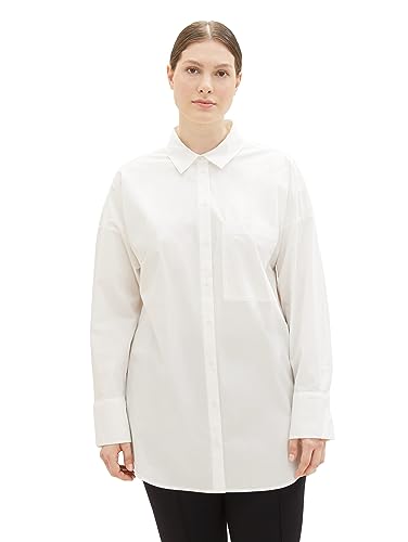 Chemise TOM TAILOR femme poches poitrine tissu fluide et respirant