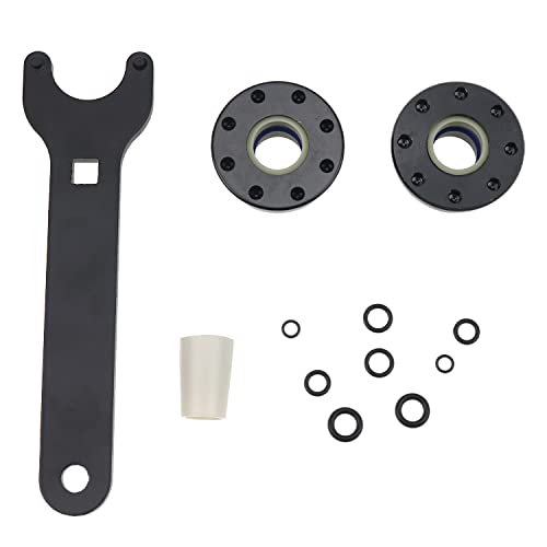 Image of Front Mount Hydraulic Steering Cylinder Seal Kit for Seastar With Pin Wrench Compatible with HC5340, HC5341, HC5342, HC5343, HC5344, C5348, HC5345, HS5157, HC5375, HC6750, HC6751