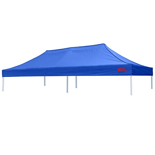 Image of MASTERCANOPY Replacement Pop Up Canopy Top (10x20, Royal Blue)