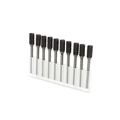 Set de 10 fresas de carburo de tungsteno 6mm miniatura 6