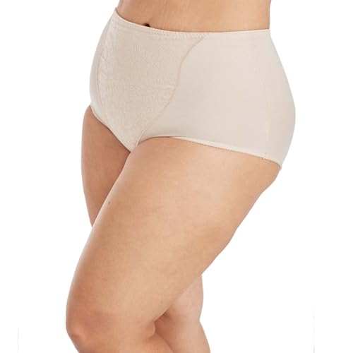 Bali Women’s Shapewear Double Support Light Control Brief with Lace Fajas 2-Pack DFX3724