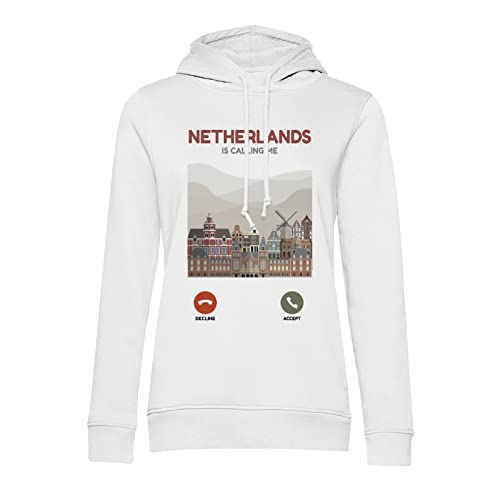 Sweat à capuche Netherlands finitions premium thème Amsterdam