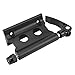Tomotato Bike Fork Mount Quick Release, Aluminum Alloy Quick Release Fork Mount Bicycle Block Car Rack Carrier Holders (Black)