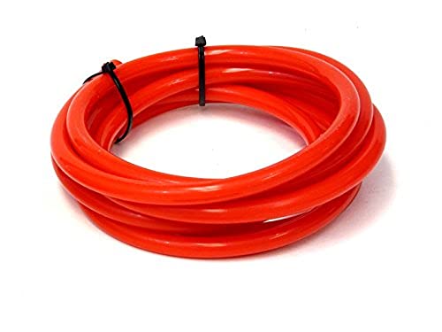 Image of HPS HTSVH5-REDx5 Red 5' Length High Temperature Silicone Vacuum Tubing Hose (60 psi Maxium Pressure, 13 /64 inch ID)