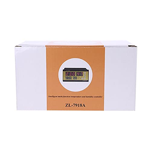 Regulator Temperatury, ZL-7918A Automatyczny kontroler inkubatora LCD Tem Kontrola wilgotności XM 18 Cyfrowy termometr