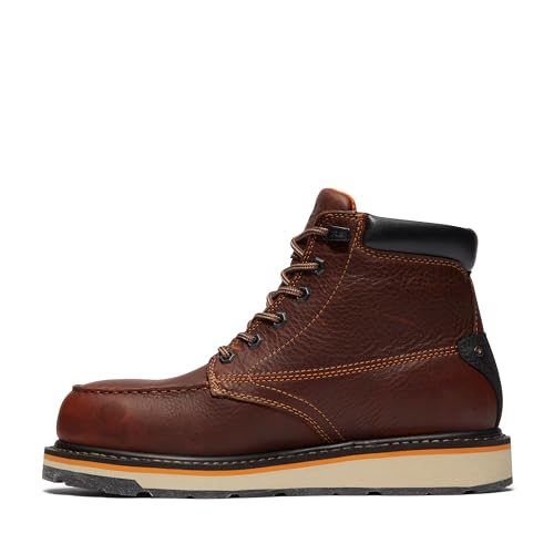 Timberland PRO Men's Gridworks 6 Inch Alloy Safety Toe Waterproof Industrial Wedge Work Boot