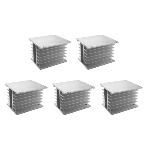 Dissipateur thermique en aluminium de précision pour relais SSR triphasé