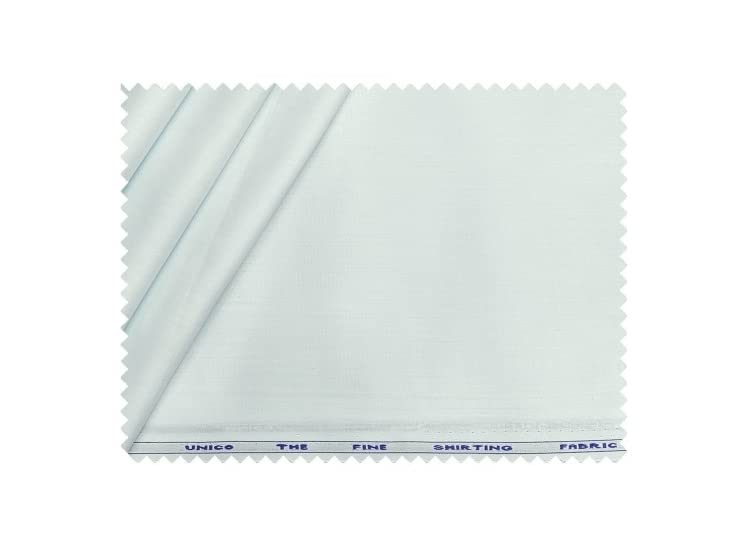Raymond Poly Cotton Shirting Fabric (Light Sea Green)-picture-12