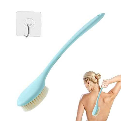 BANZHANGGRID Brosse à Sec Bain Longue Poignée pour Le Corps Dos Long Manche de Exfoliant Massage Douche a Tout thumbnail