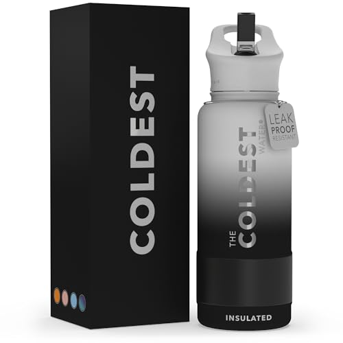 Stainless Steel Water Bottle by The Coldest Water: Your Ultimate Hydration Companion for Sports