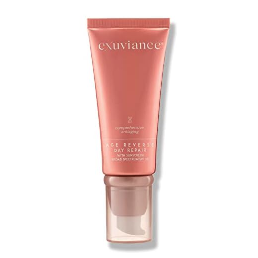 EXUVIANCE AGE REVERSE Day Repair SPF 30 Firming Face Cream with Retinol, NeoGlucosamine, Peptides and Antioxidant, 50 g.