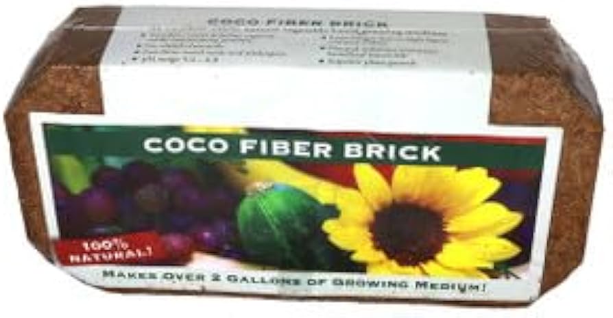 Amazon.com: Garden Artisans Coco Brick - for Composting Toilets