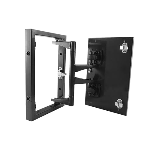 Panel de acceso para techo caído oculto en acero inoxidable con muelle 2