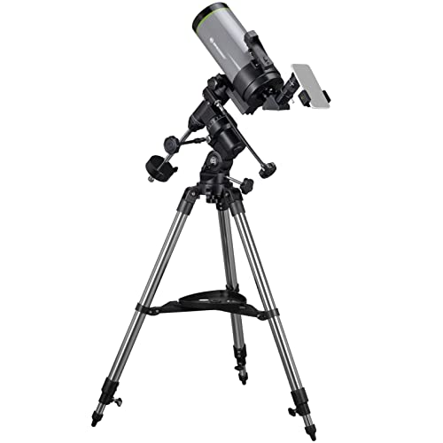Bresser Teleskop FirstLight 100/1400-Maksutov-Teleskop mit Smartphone-Kamera-Adapter und Umkehrlinse, inklusive… – Bild 5