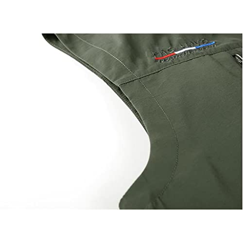 Chaleco de secado rápido para hombre en color caqui talla 2XL 4