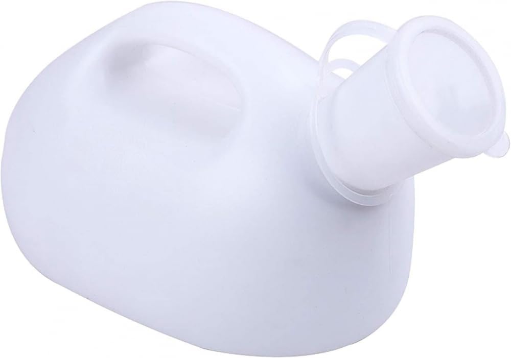 2000ML Urine Bottles for Men Portable Potty Pee Bottle for Hospital Home Camping Car Travel-1.3m Long Tube Urinal