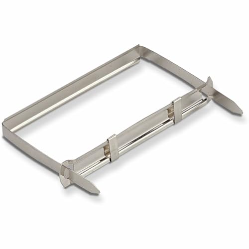 Business Source Paper Fastener, Silver (R20)