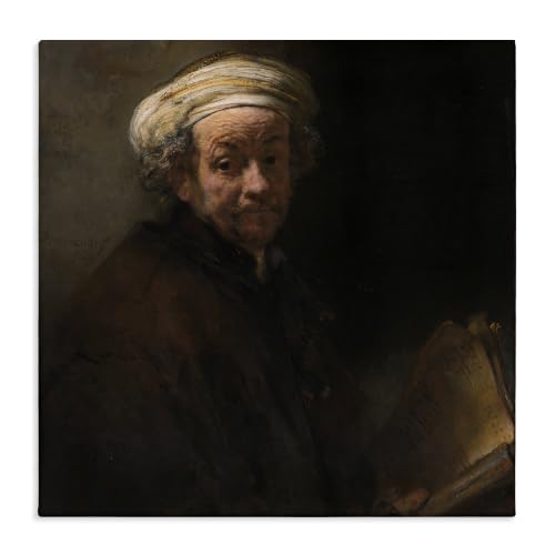 Stupell Industries Classic Rembrandt Apostle, 17 x 17 Inch Canvas Wall Art