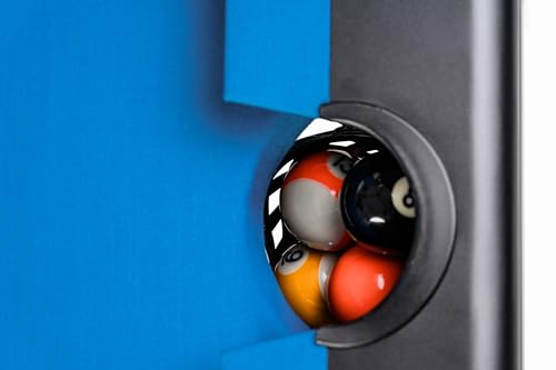 Pool Billardtisch Black Pool 9 ft - 254x127 cm mit Schieferplatte inkl. Montage und Zubehörset von John West Billard – Bild 8