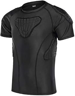 TUOY Youth Boys Padded Protective Shirts Shorts for Football Paintball Baseball